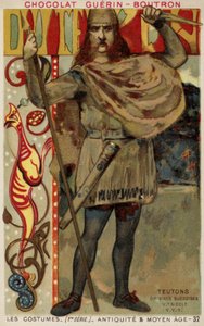 Zweeds Viking kostuum, 6e eeuw door French School