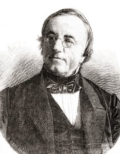 Zwitserse natuurkundige Auguste Arthur de la Rive, uit Les Merveilles de la Science, uitgegeven 1870 door French School