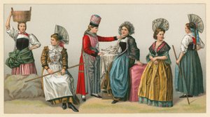 Zwitserse kleding door French School