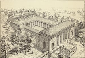 Tempel van Baal door French School