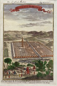 De Oude Stad Babel, illustratie uit Description de l