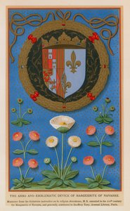 De Wapens en Emblemen van Marguerite van Navarra