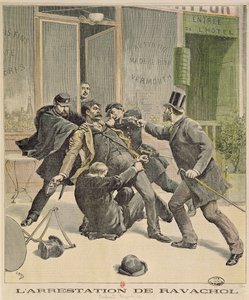 De Arrestatie van Ravachol, voorpagina van 