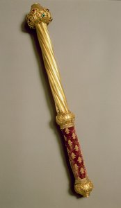 De staf van Guillaume de Roquemont, 1384