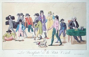 De Voordelen van de pokken, karikatuur, c.1804 door French School