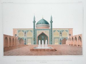 De Blauwe Moskee, Jerevan, Armenië door French School