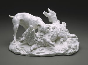 De zwijnenjacht, c.1751