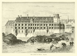Het Kasteel van Blois door French School
