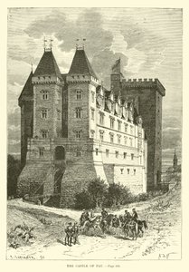 Het Kasteel van Pau door French School