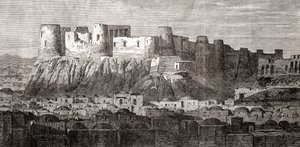 De Citadel van Herat en Qala Iktyaruddin, Herat, Afghanistan, uit 