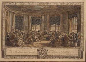 Het concert gegeven door de gravin van Saint Brisson