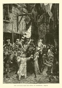 De Constable maakte zijn intrede te paard door French School