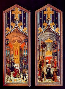 De Kroning van David en Lodewijk XII (1462-1515) 1501 door French School