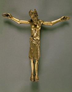 De gekruisigde Christus, Frans, tweede helft van de 12e eeuw