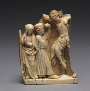 De Kruisiging, ca. 1290-1320 door French School