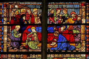 De Dood van de Maagd Maria door French School