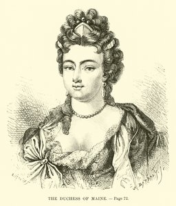De hertogin van Maine door French School