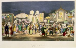 Het Festival van de Lantaarns, uitgegeven door Formentin, 1824-27
