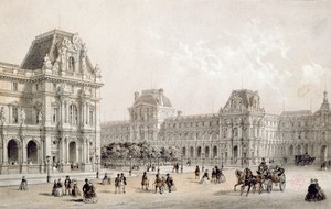 Het voltooide Louvre