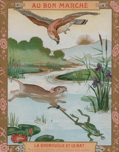 De Kikker en de Muis, een van Aesopus