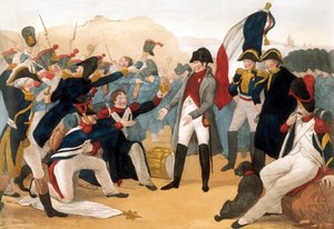 De Honderd Dagen (1 maart-18 juni 1815): de terugkeer van Napoleon I Bonaparte van het eiland Elba, 5 maart