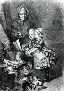 De Jonge Mozart die Piano Speelt