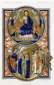 Het Laatste Oordeel - Facsimile van een Miniatuur van het Psalter van St. Louis