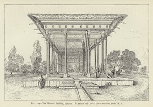 De Spiegelpaviljoen, Ispahan door French School