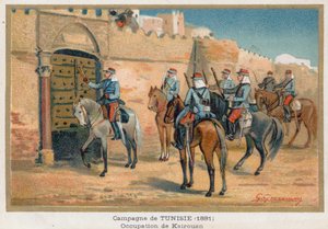 De bezetting van Kairouan door French School