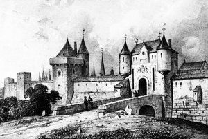 De Porte Saint-Honoré, Parijs in de 13e eeuw