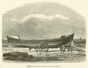 De Quiver, reddingsboot gebouwd in Engeland door French School