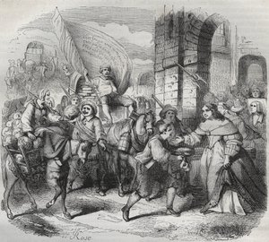 De terugkeer van Gonesse, episode van de Fronde: de 