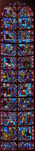 Het St. Denys-raam door French School