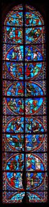 Het St. Petrus en St. Paulus venster door French School