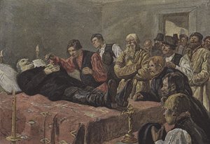 De tijd van de lijfeigenschap door French School