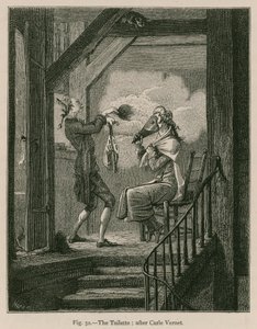De toilette; naar Carle Vernet