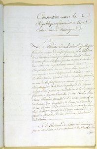 Het Verdrag van Mortefontaine, 30 september 1800