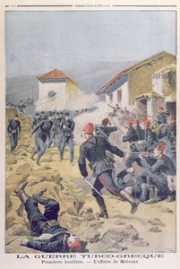 De Turco-Griekse oorlog, uit Le Petit Journal, mei 1897 door French School