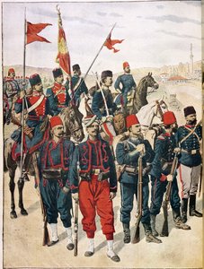 Het Turkse leger tijdens de Balkanoorlog, 1912-13
