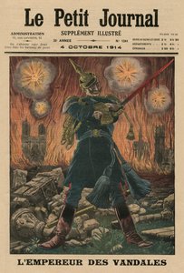 De keizer van de Vandalen, voorpagina illustratie van 
