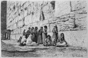 De Klaagmuur, uit La Syrie d