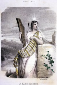De Witte Dame, illustratie uit 
