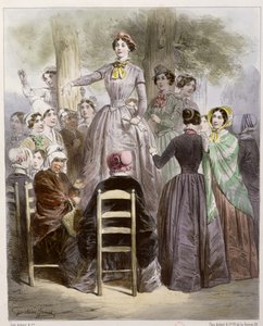 De Vrouwenregering tijdens de Revolutie van 1848 door French School