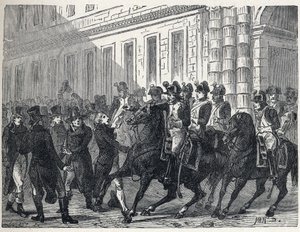 Het leger verspreidde de afgevaardigden tijdens de staatsgreep georganiseerd door de meerderheid van het Uitvoerend Comité tegen de royalisten van de Raden van Ouden en Vijfhonderd op 4 september door French School
