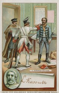 De arrestatie van Lajos Kossuth door French School