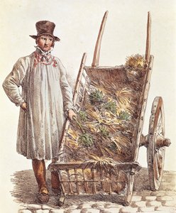 De artisjokverkoper (prent)