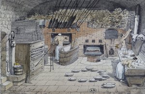De bakker, illustratie uit de Revue de l