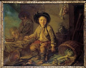 Het ontbijt van de kleine Savoyaard