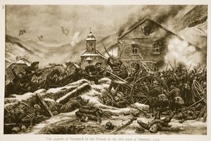 De verovering van Steinbach door de Fransen in de eerste week van januari 1915