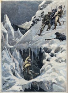 De ramp van de Mont Blanc: de dood van reizigers en hun gidsen tijdens hun expeditie, in 